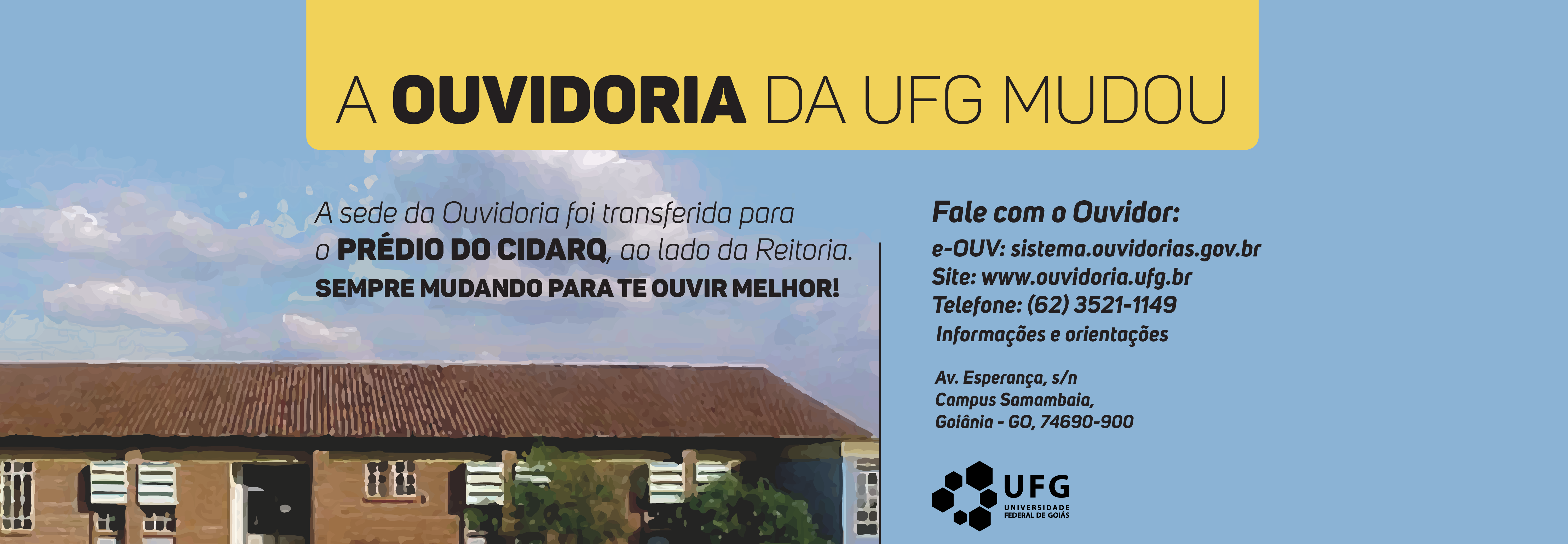 Novo Portal Mudança de Endereço Cidarq