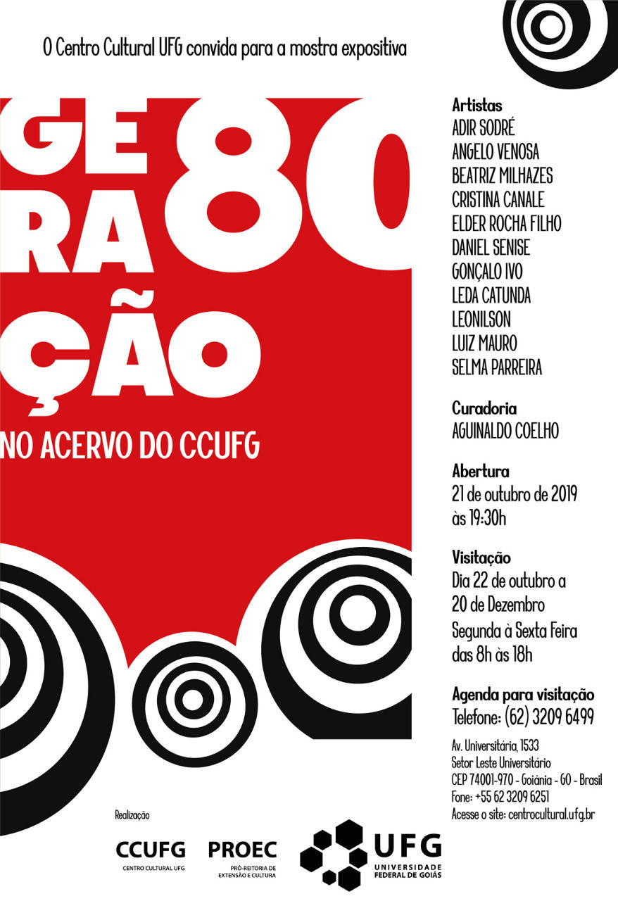 GERAÇÃO 80 NO ACERVO DO CCUFG