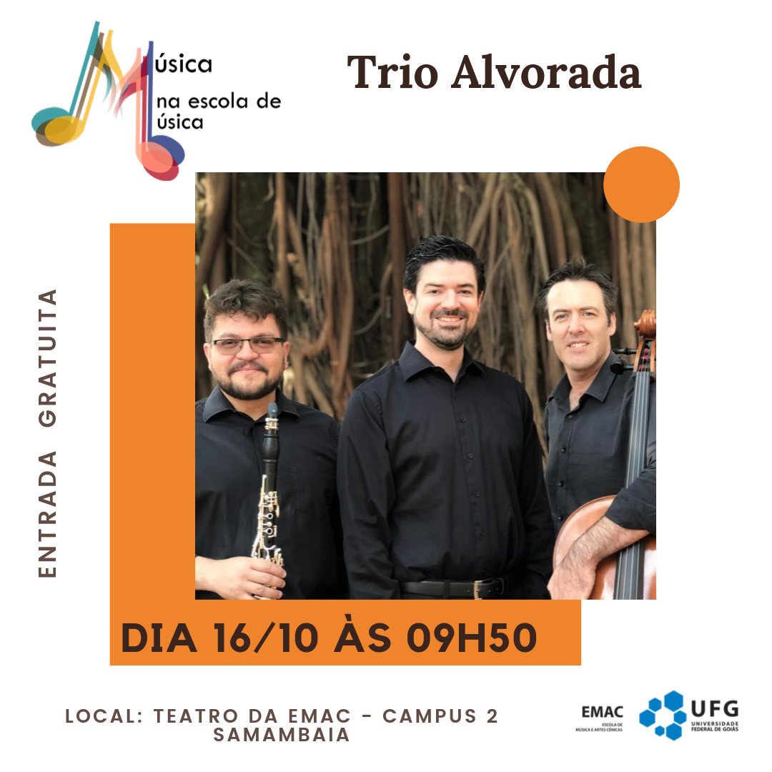 Trio Alvodarada - Teatro da EMAC