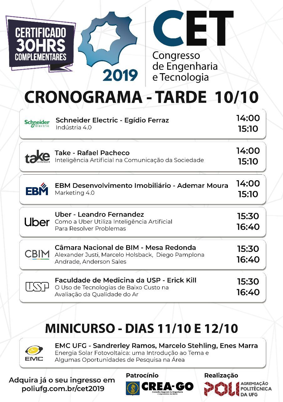 Congresso dia 10 tarde