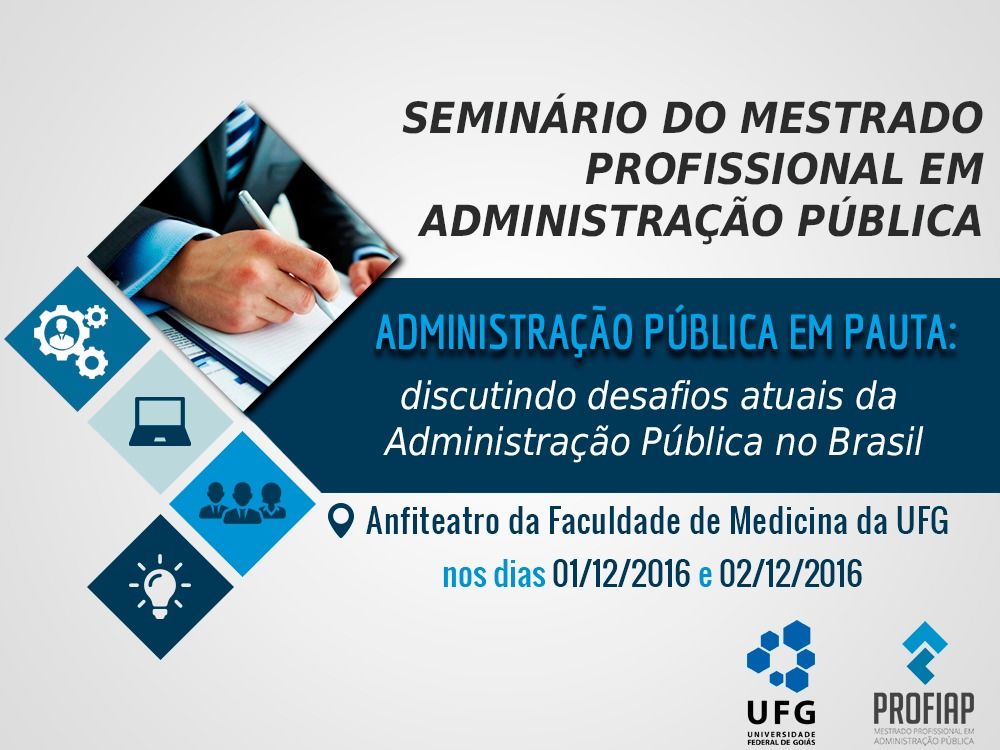 Seminário Mestrado Administração