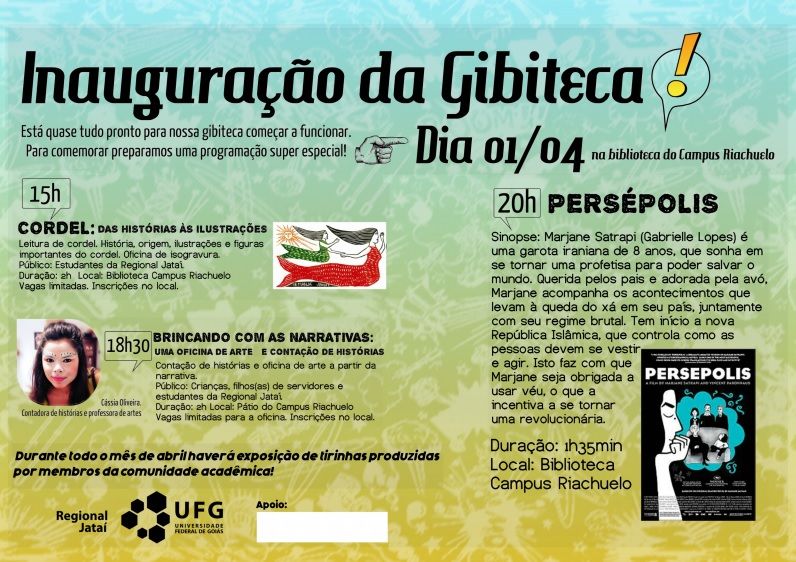 Inauguração Gibiteca