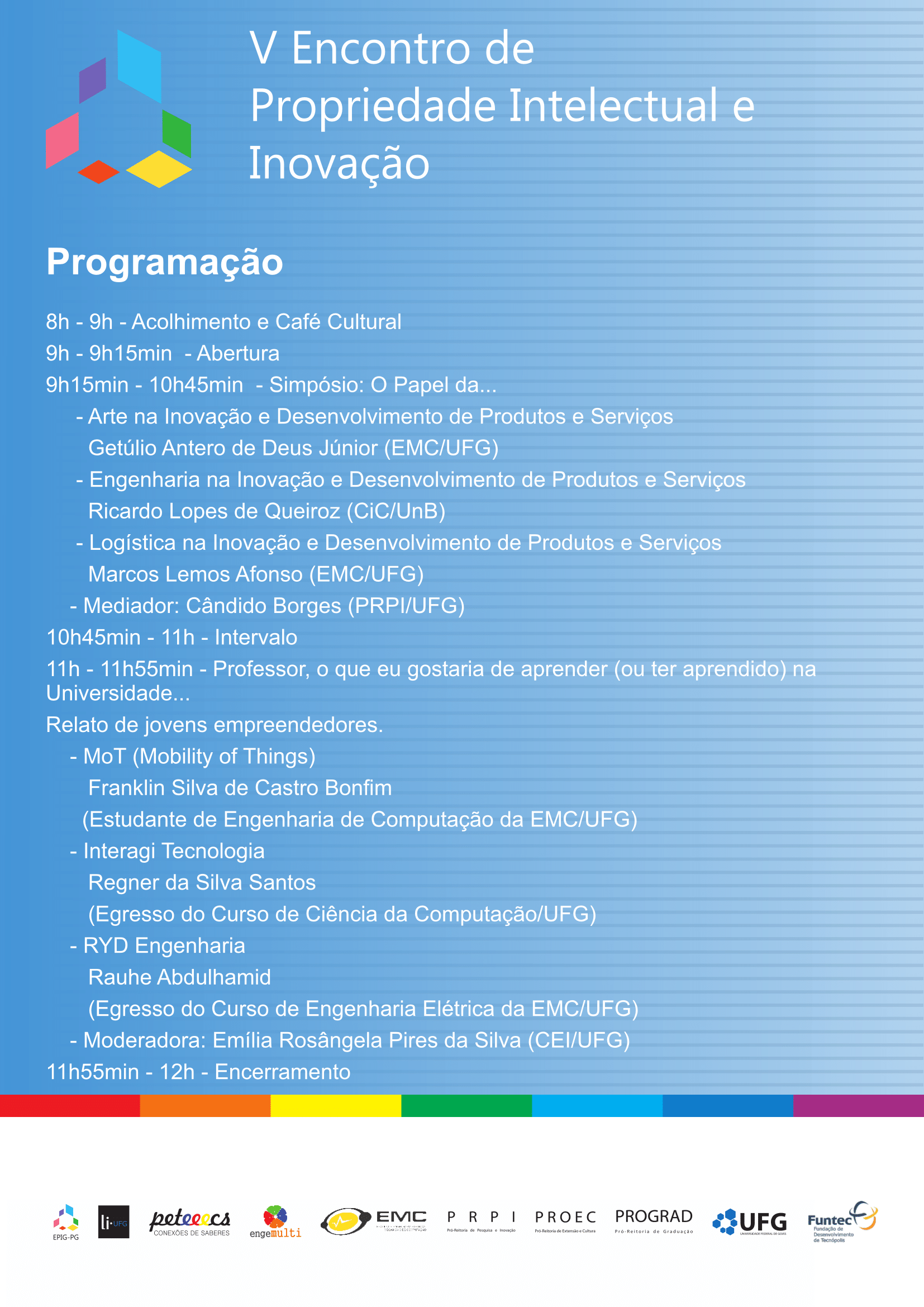 PRPI realiza encontro de Propriedade Intelectual e Inovação