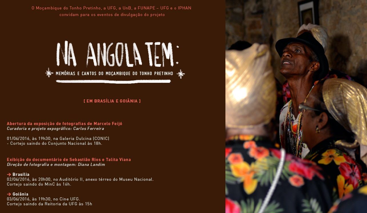 Convite na angola tem