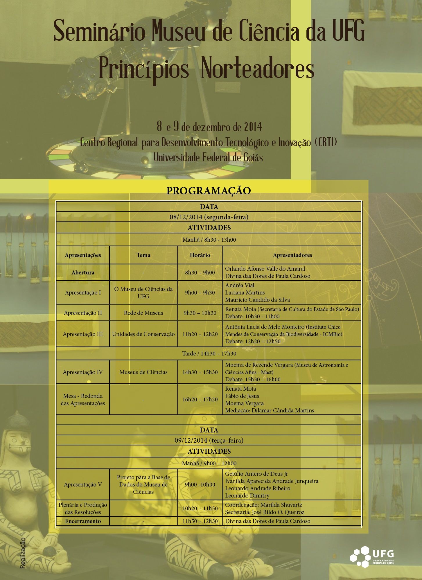 Seminário museu UFG
