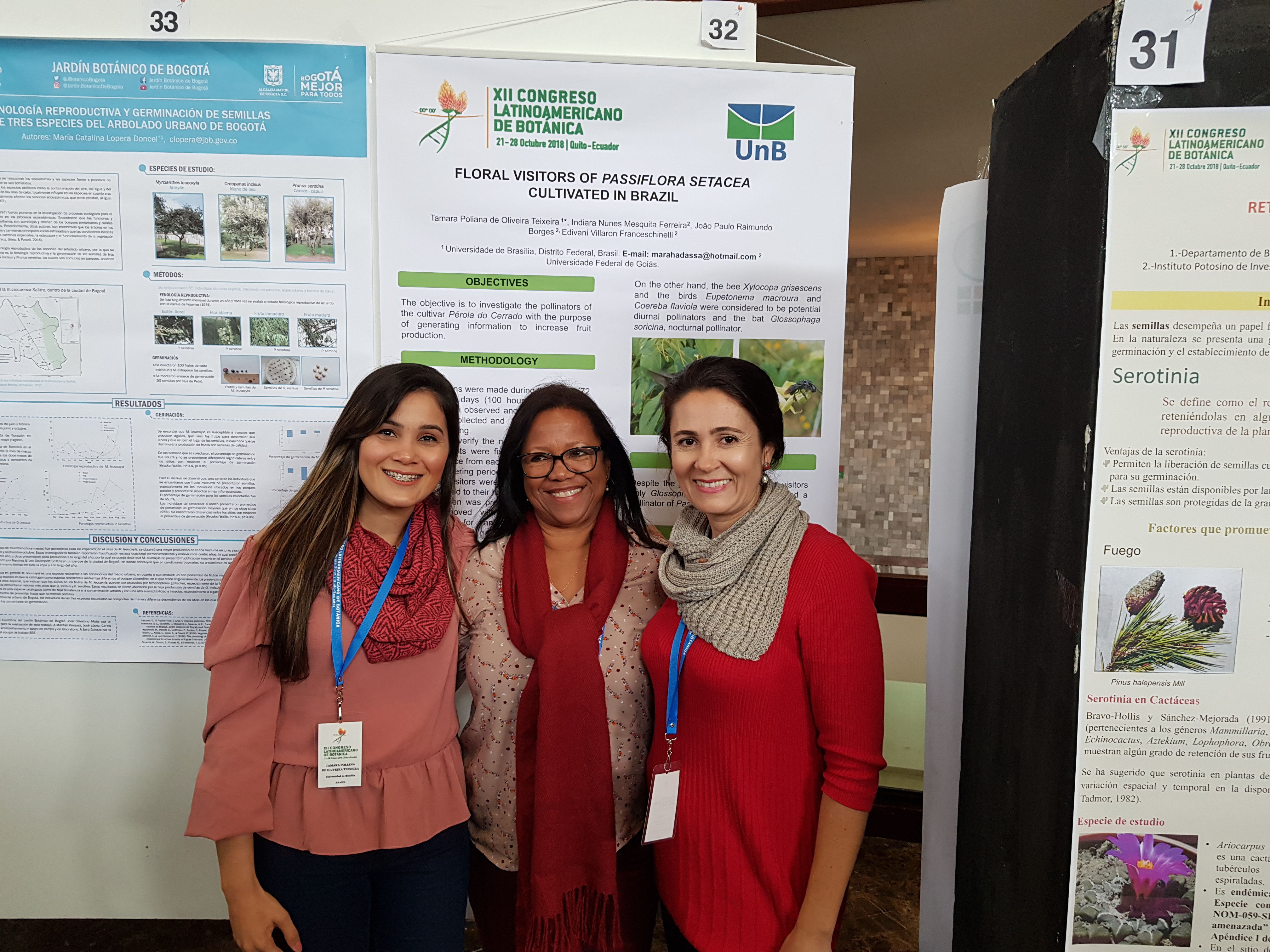 Congresso Latino-americano de Botânica em Quito