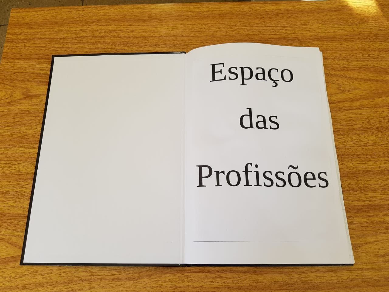 Espaço das Profissões