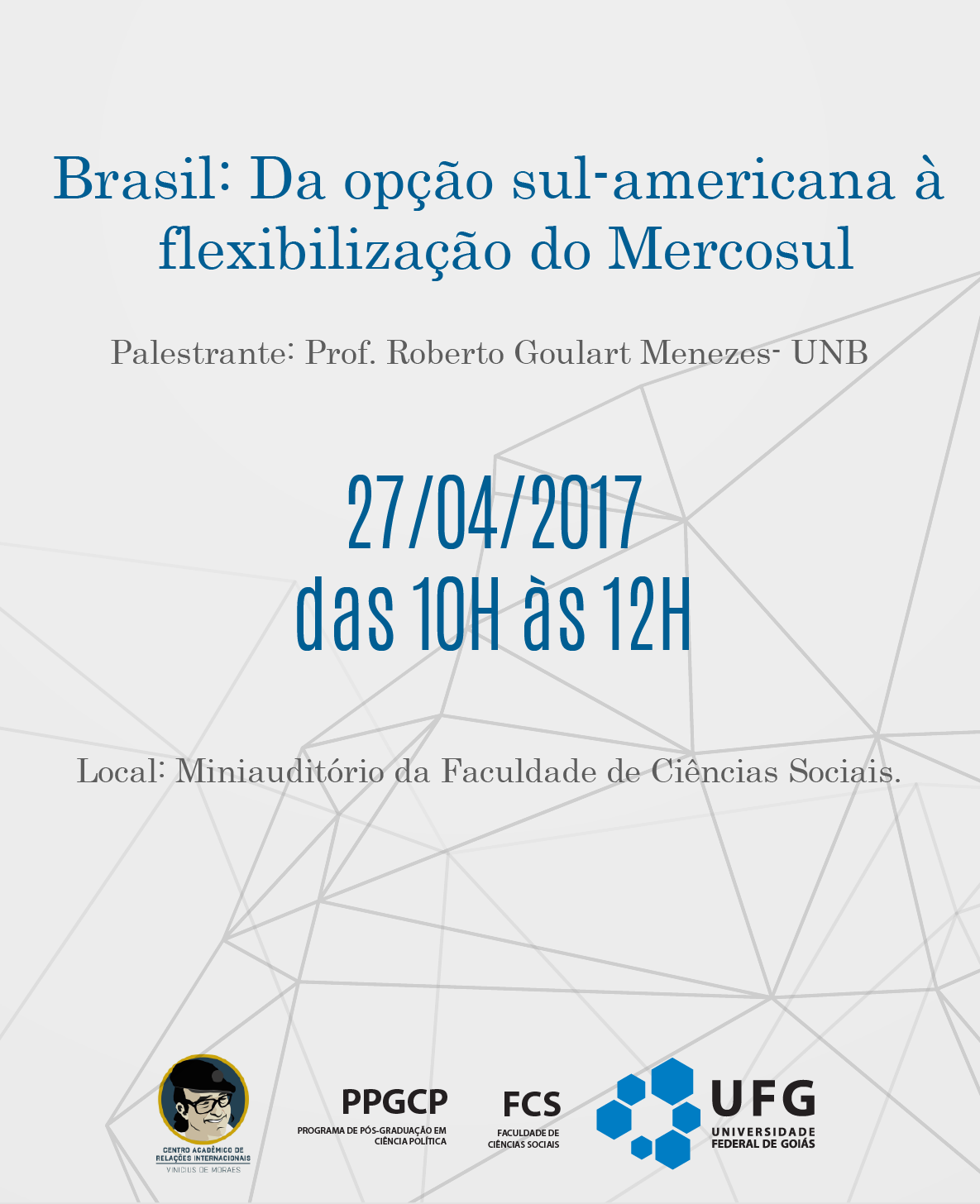 Cartaz Roberto Goulart