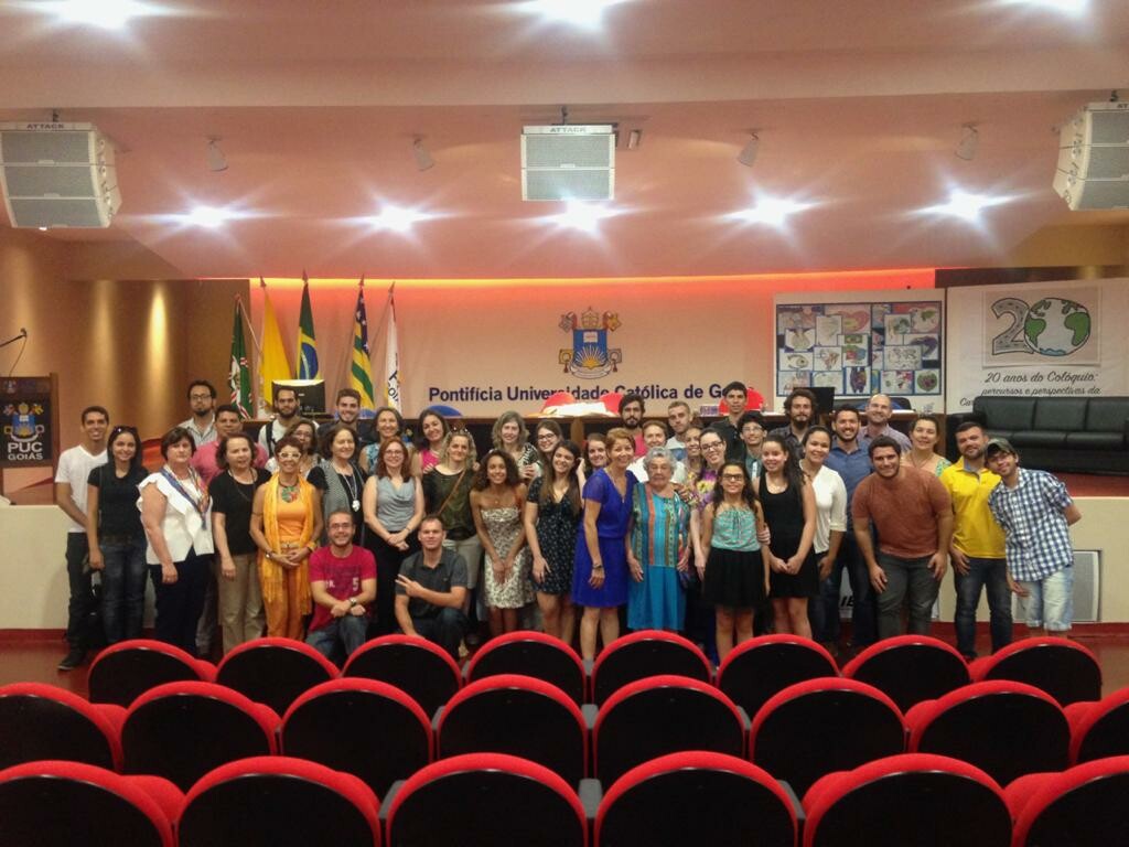 Profa Livia de Oliveira no Simposio Cartografia Escolar em Goiania
