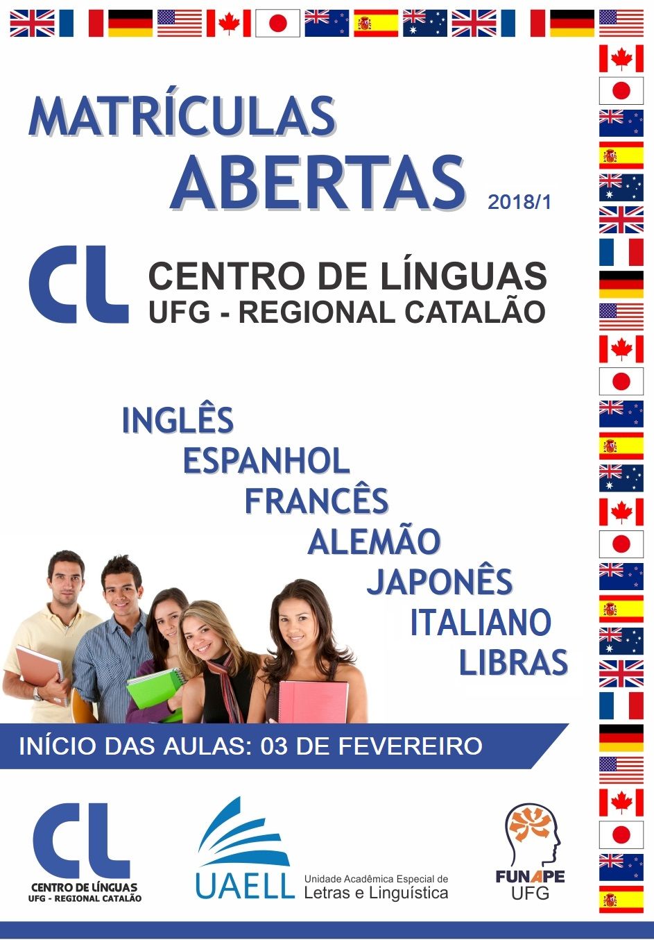 Matrículas CL 2018-1