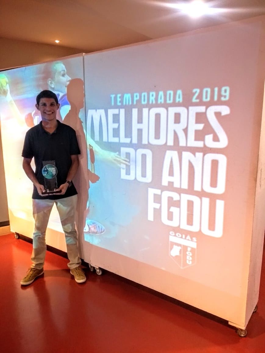 Universitário da UFCAT fica entre os melhores atletas universitários de 2019 pela FGDU