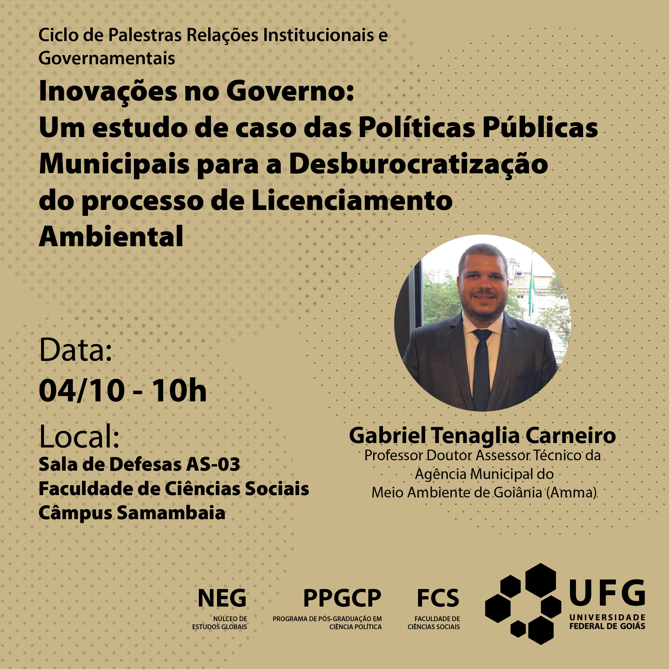 Relações Institucionais e Governamentais.