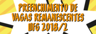 Vagas remanescentes capa Vagas remanescentes capa
