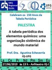 Palestra Tabela Periódica 2019