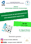 Palestra "Ecotoxicidade de microplásticos nos organismos aquáticos"