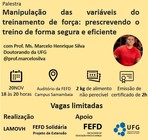 Manipulação das Variáveis do Treinamento de Força: prescrevendo o treino de forma segura e eficiente