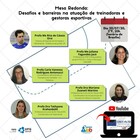 EsporteLab realiza mesa redonda sobre atuação de treinadoras e gestoras esportivas