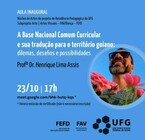 Aula inaugural do Núcleo de Artes do projeto de Residência Pedagógica da UFG