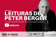 Webinário "Leituras de Peter Berger"