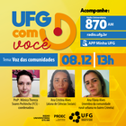UFG com você 8-12-21