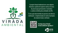 Virada Ambiental 2021 - logo e convite