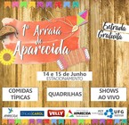 Divulgaçã I Arraiá Aparecida