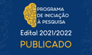 edital PRPI 2021-2022