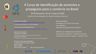 II Curso de identificação de sementes e propágulos para o comércio no Brasil
