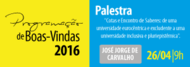Boas Vindas 2016 - Evento 4