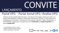 Convite Lançamento Portais UFG