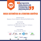 Busca Sistemática da Literatura Científica