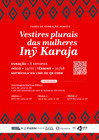 Cartaz Curso Vestires Plurais Indígenas Iny Karajá_INDUMENTA_REFARMCRIA