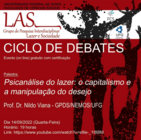Ciclo de debates LAS-FCS-UFG-14-9-22