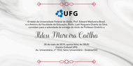 Convite Título de Prof. Emérito Ildeu 