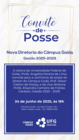 Convite Posse Câmpus Goiás (2)