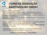 CURSO DE DISSECAÇÃO ANATÔMICA