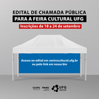 Edital para a Feira Cultural da UFG