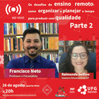 Palestra "Os desafios do ensino remoto: como organizar e planejar o tempo para produzir com qualidade - Parte 2"