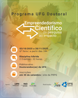 UFG Doutoral oferece disciplina “Empreendedorismo Científico: da pesquisa ao impacto”
