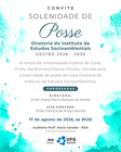 posse da nova Diretoria  do Instituto de Estudos Socioambientais, gestão 2026-2030.