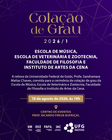 Colação de grau 2026/1: Escola de Música, Escola de Veterinária e Zootecnia, Faculdade de Filosofia e Instituto de Artes da Cena