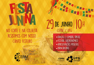 Convite Festa Junina Cepae 2019