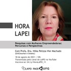 Hora Lapei - "Pesquisas com mulheres empreendedoras: percursos e perspectivas" (1)