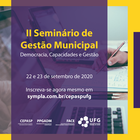II Seminário de Gestão Municipal: Democracia, Capacidades e Gestão