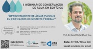 I webinar de conservação de água em edifícios 
