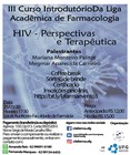 III Curso introdutório da Liga Acadêmica de Farmacologia