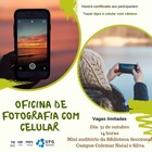 Oficina de fotografia com celular_Divulgação