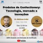 Curso on-line Produtos de Confectionery 02-09-21