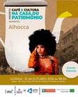 Cantora Alhoca no Projeto "Café e Cultura na Casa do Patrimônio" 