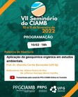 Palestra de abertura Seminário CIAMB 2022